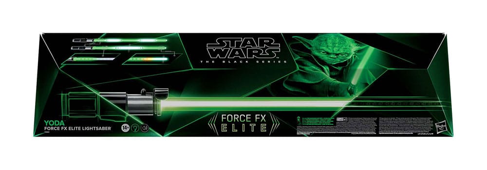 Replica della spada laser Force FX Elite di Star Wars Black Series di Yoda